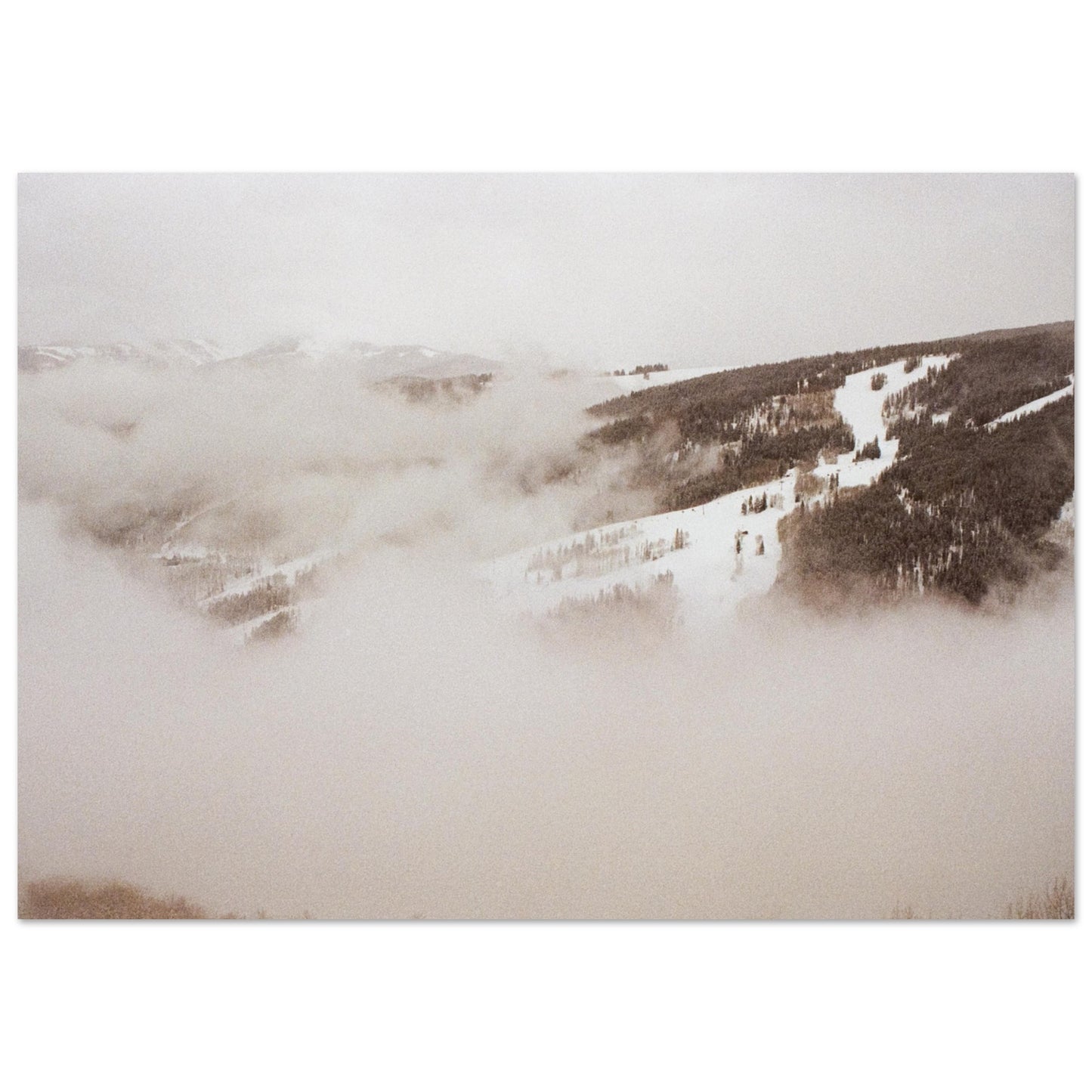 ‘Cold Slopes’ - Matte Paper Print