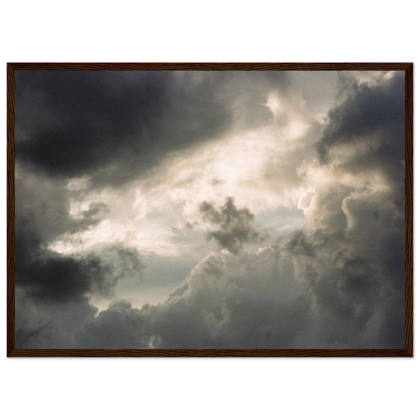 'New Day' - Matte Paper Wooden Framed Print