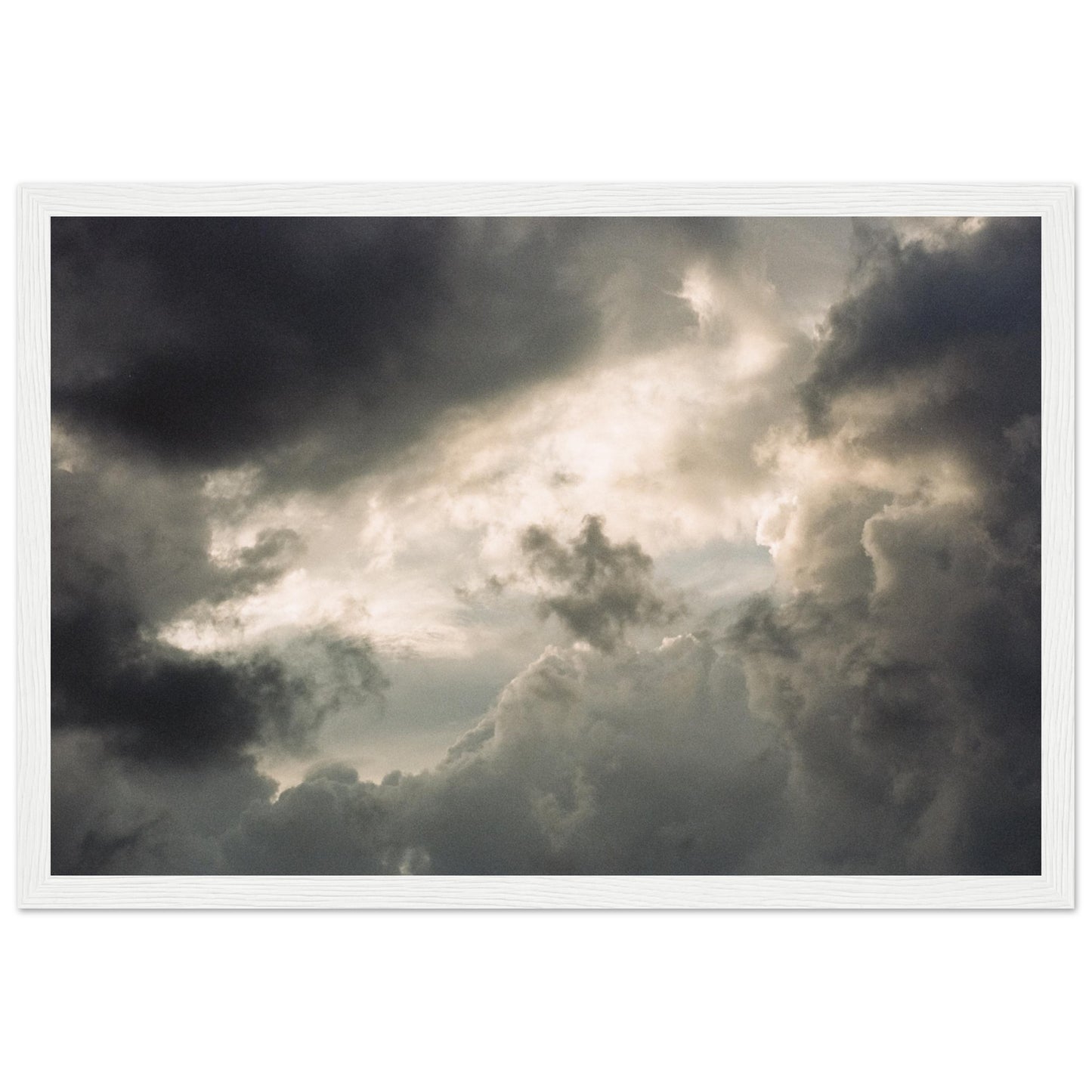 'New Day' - Matte Paper Wooden Framed Print