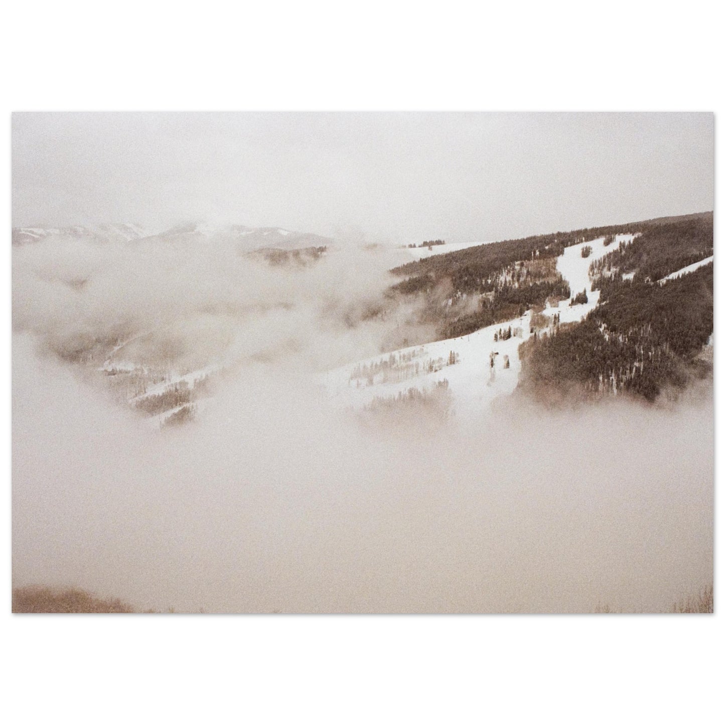 ‘Cold Slopes’ - Foam Board Print