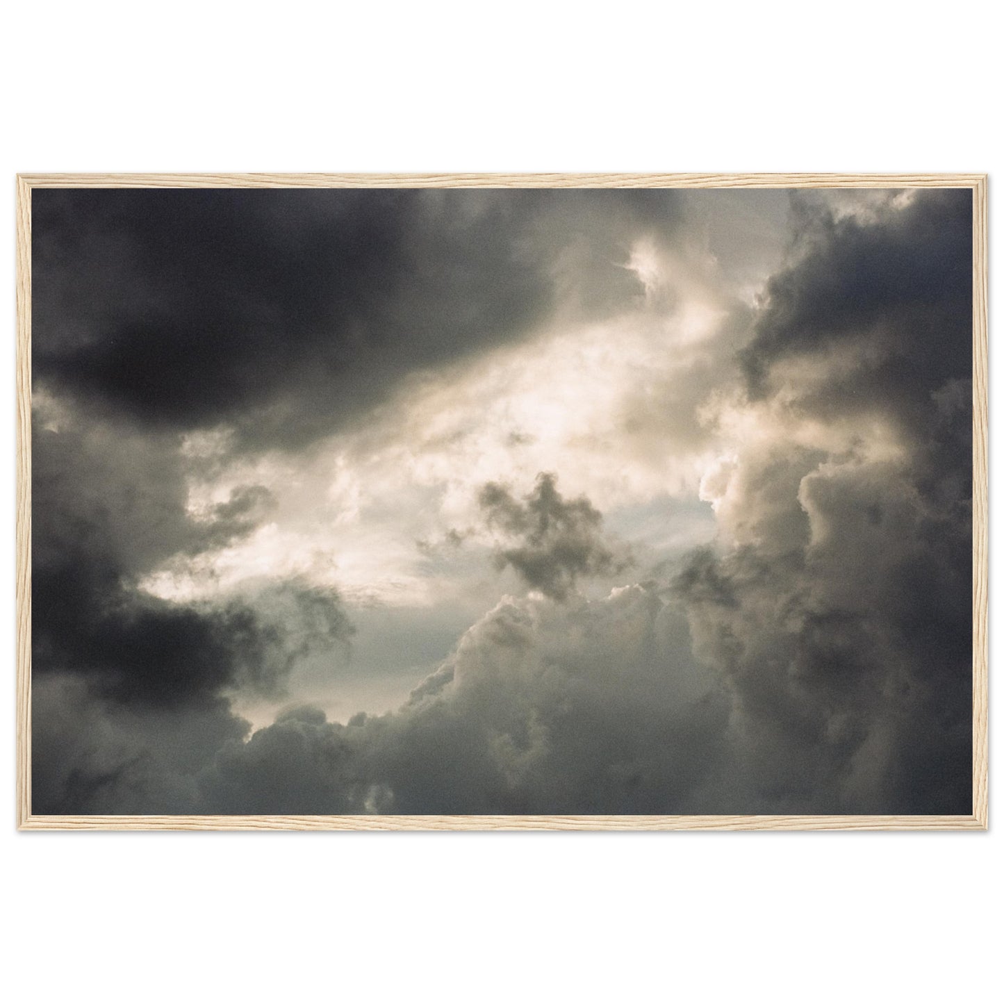 'New Day' - Matte Paper Wooden Framed Print