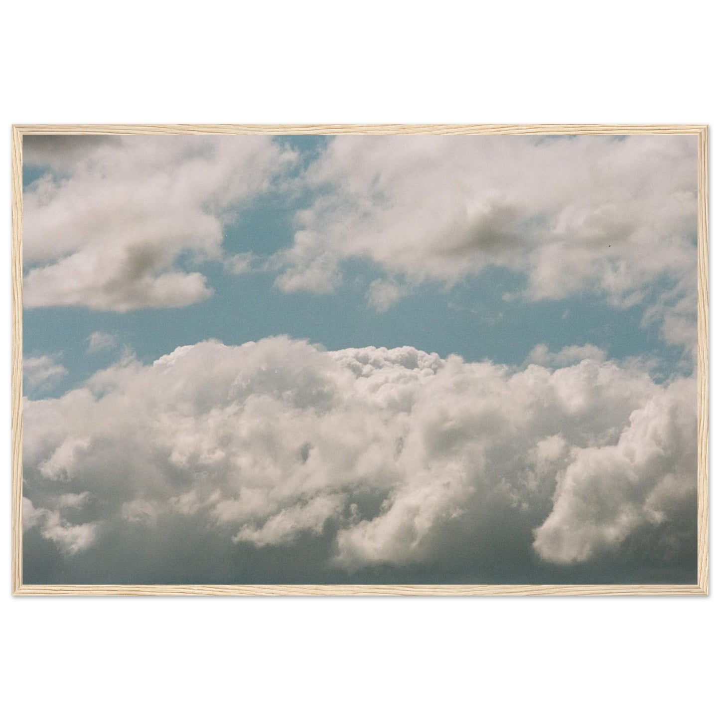 'Open Sky' - Matte Paper Wooden Framed Print