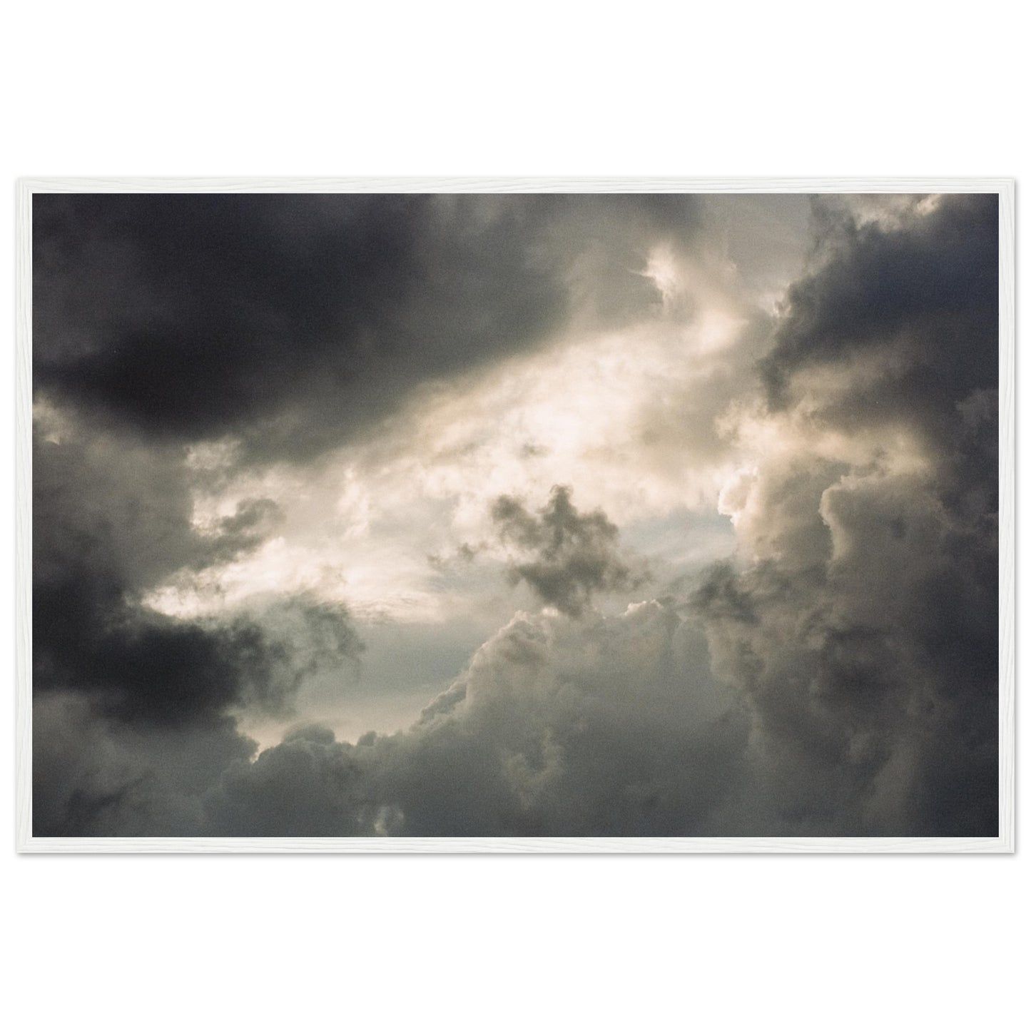 'New Day' - Matte Paper Wooden Framed Print