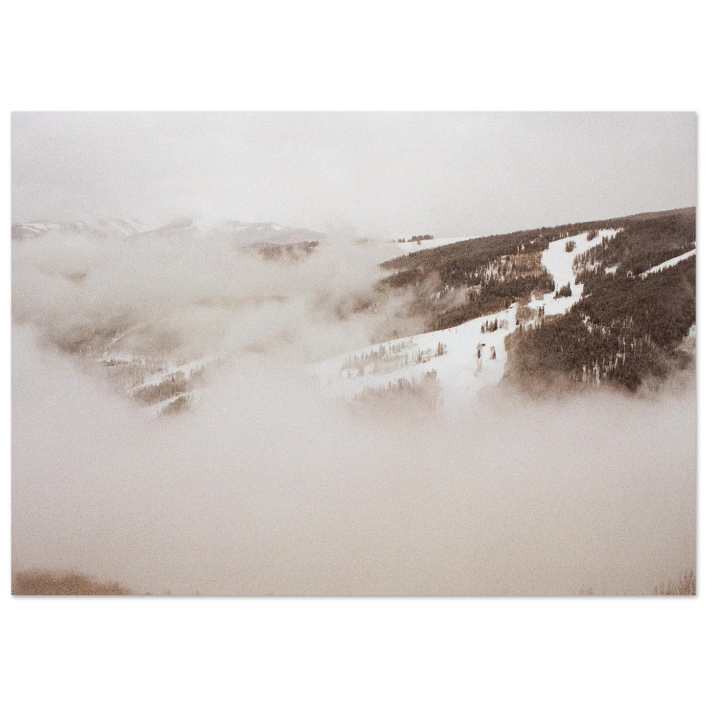 ‘Cold Slopes’ - Matte Paper Print