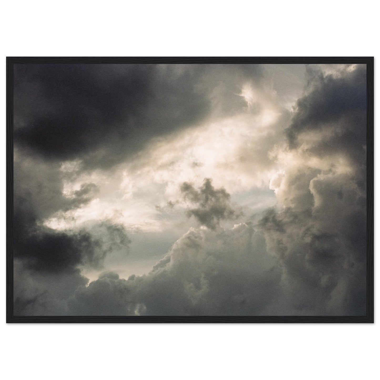 'New Day' - Matte Paper Wooden Framed Print