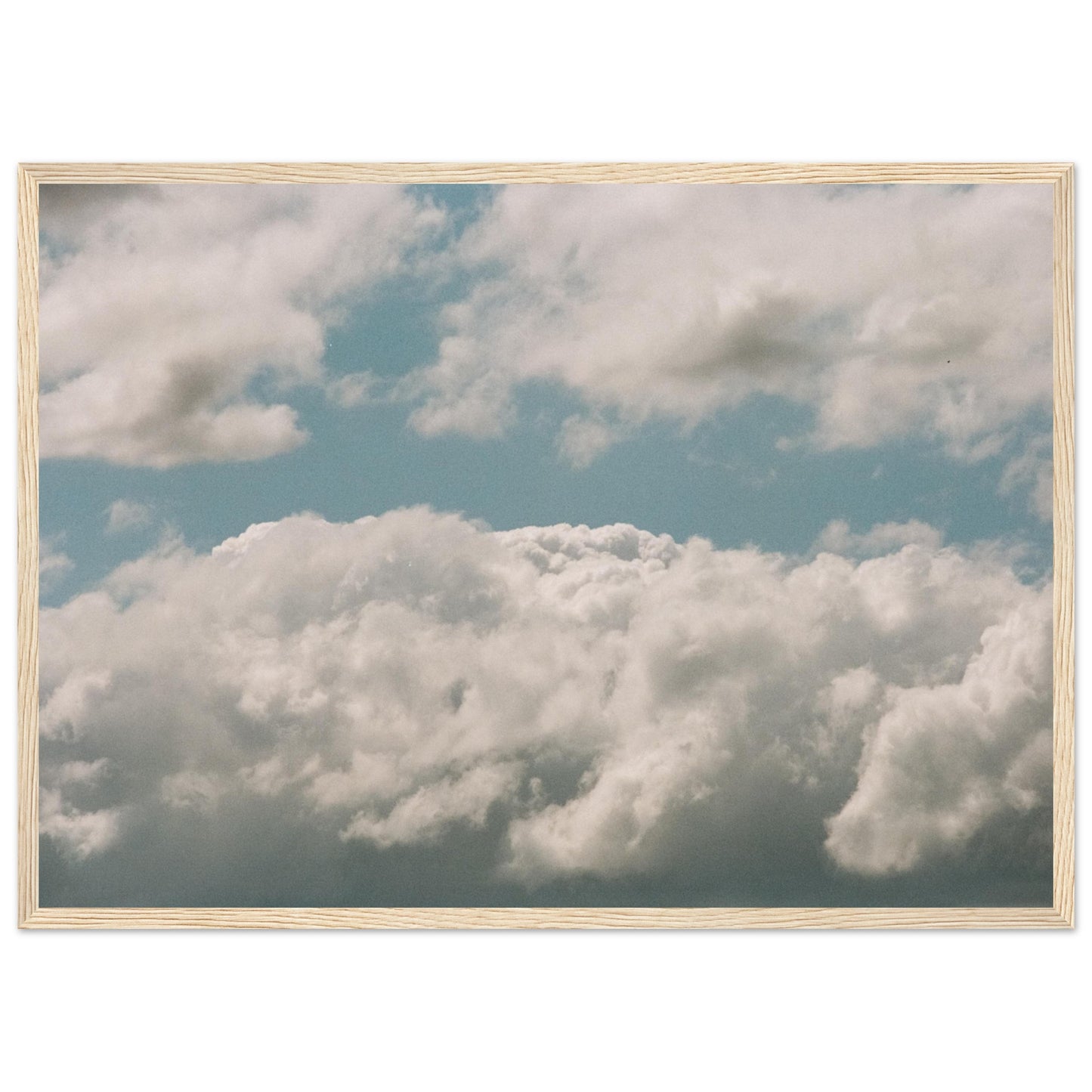 'Open Sky' - Matte Paper Wooden Framed Print
