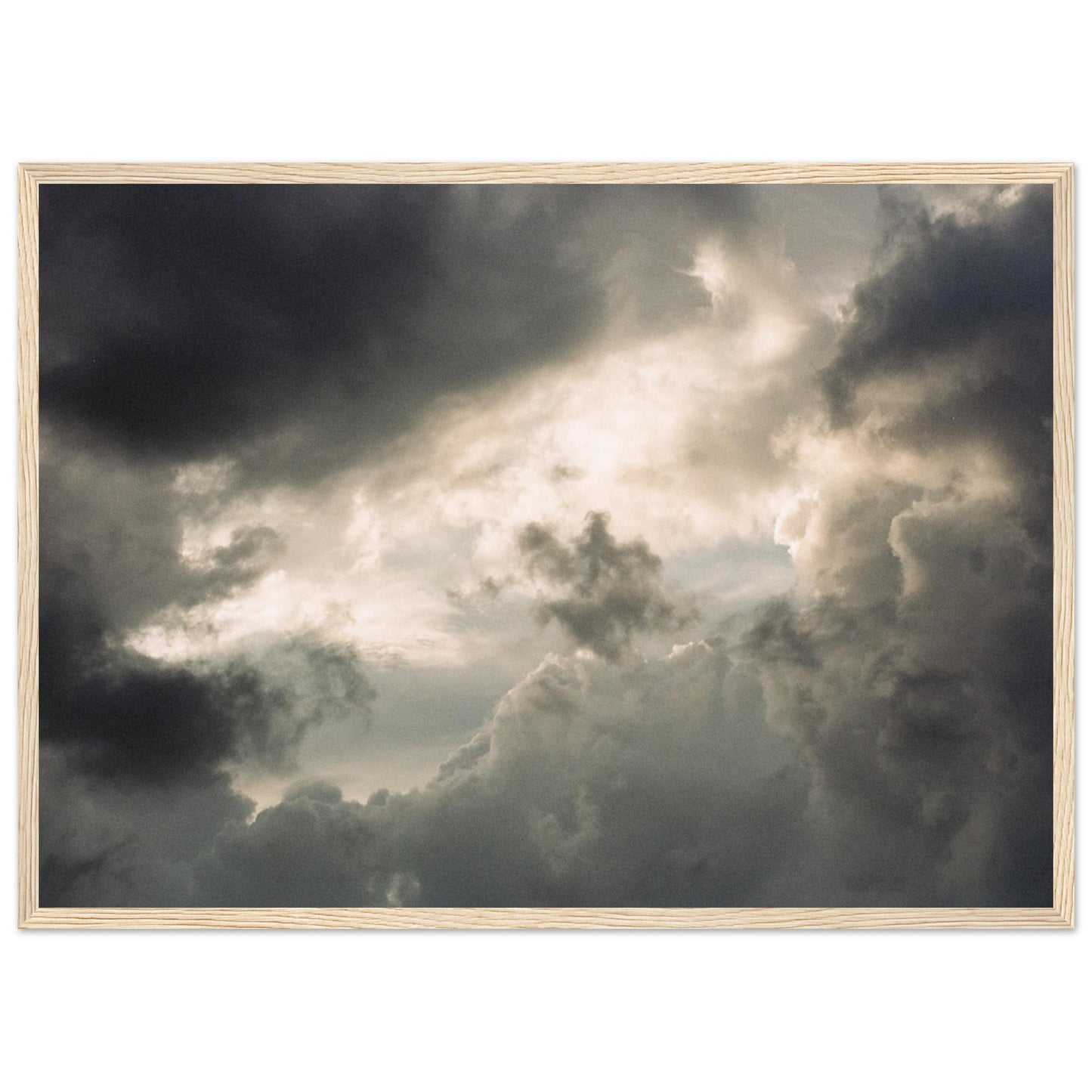 'New Day' - Matte Paper Wooden Framed Print