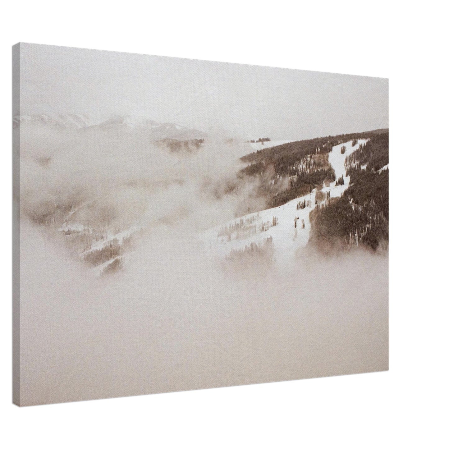 ‘Cold Slopes’ - Canvas Print