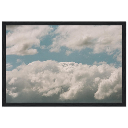 'Open Sky' - Matte Paper Wooden Framed Print