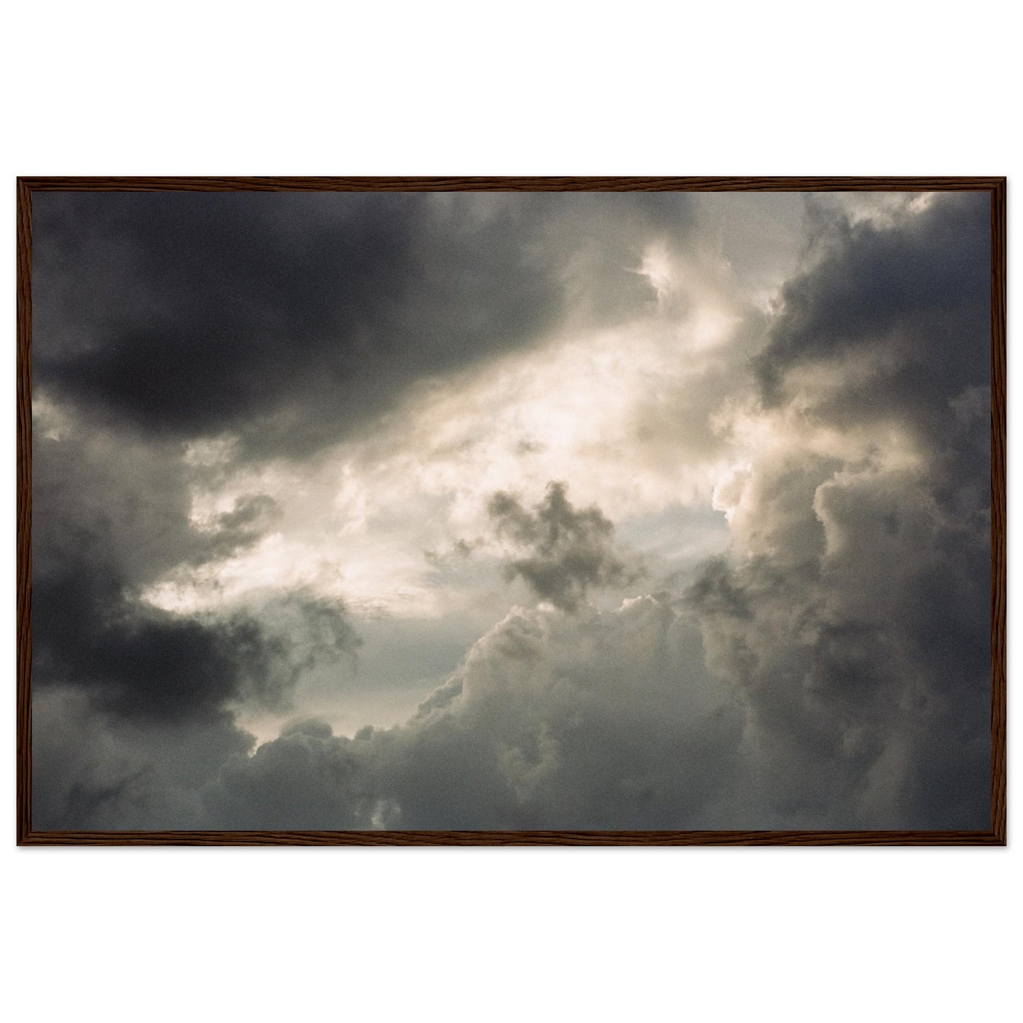 'New Day' - Matte Paper Wooden Framed Print