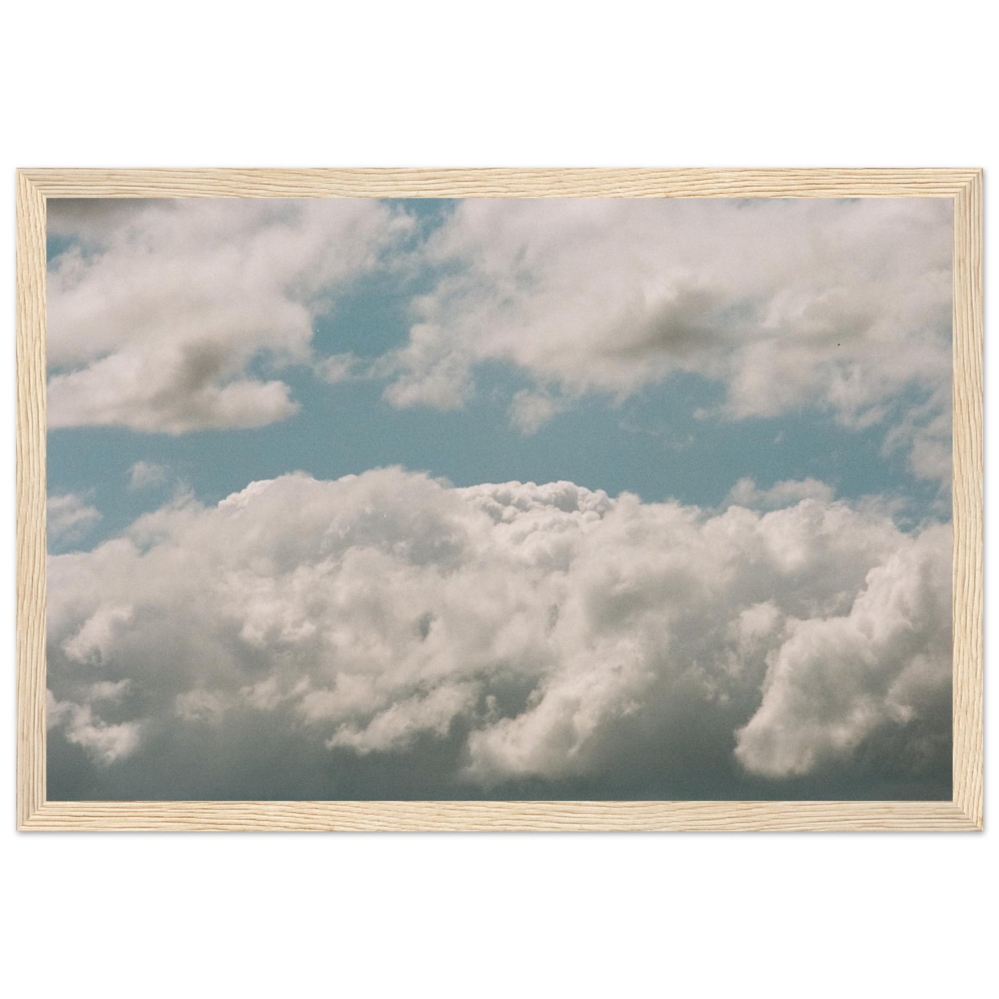 'Open Sky' - Matte Paper Wooden Framed Print