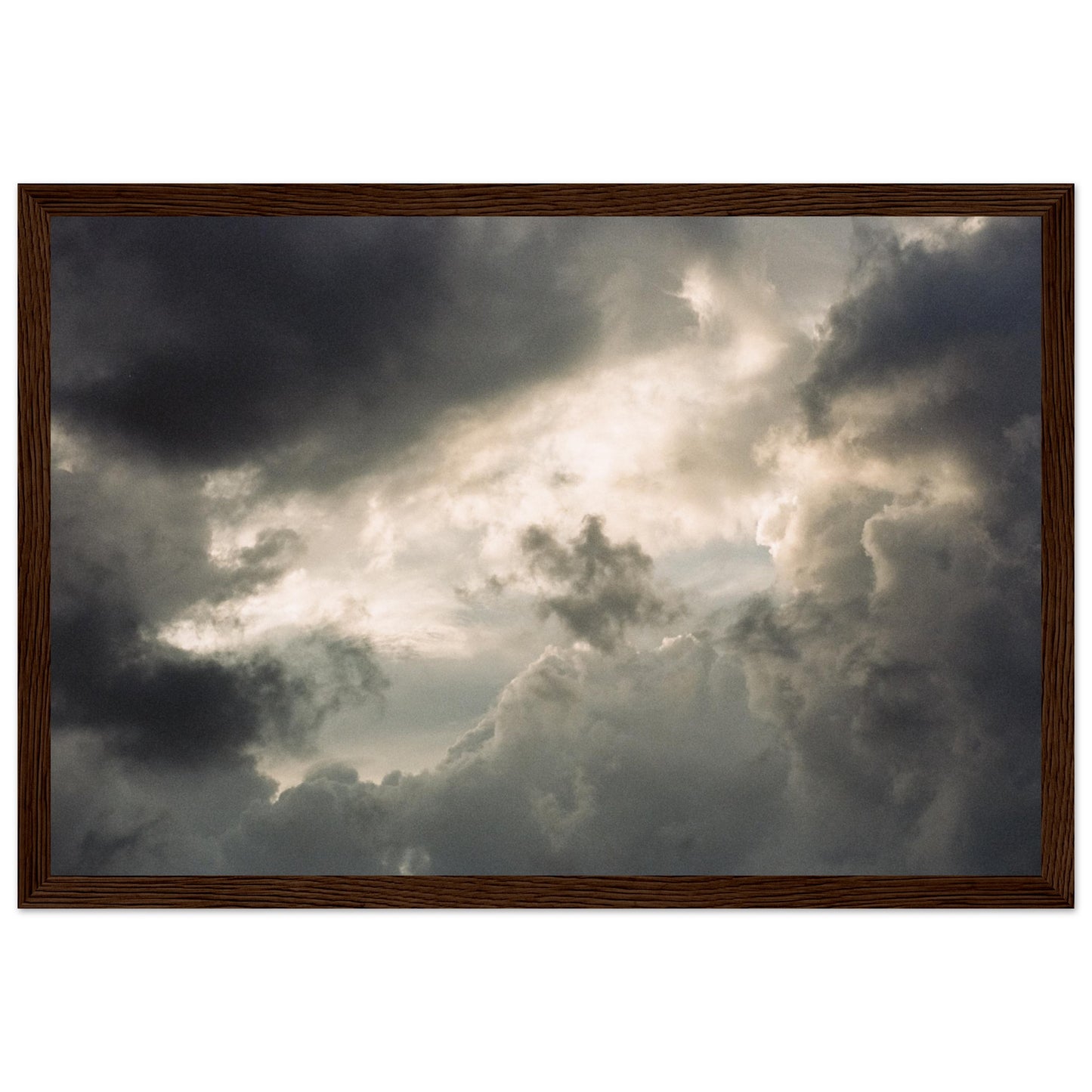 'New Day' - Matte Paper Wooden Framed Print