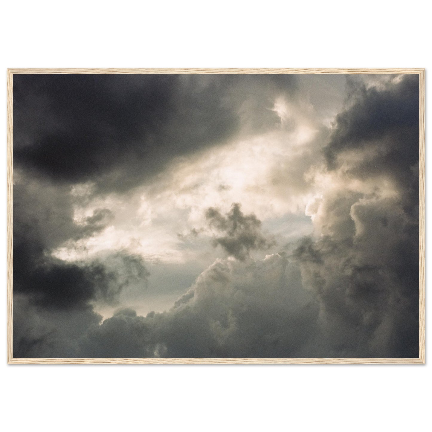 'New Day' - Matte Paper Wooden Framed Print