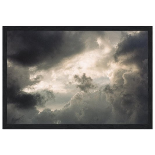 'New Day' - Matte Paper Wooden Framed Print