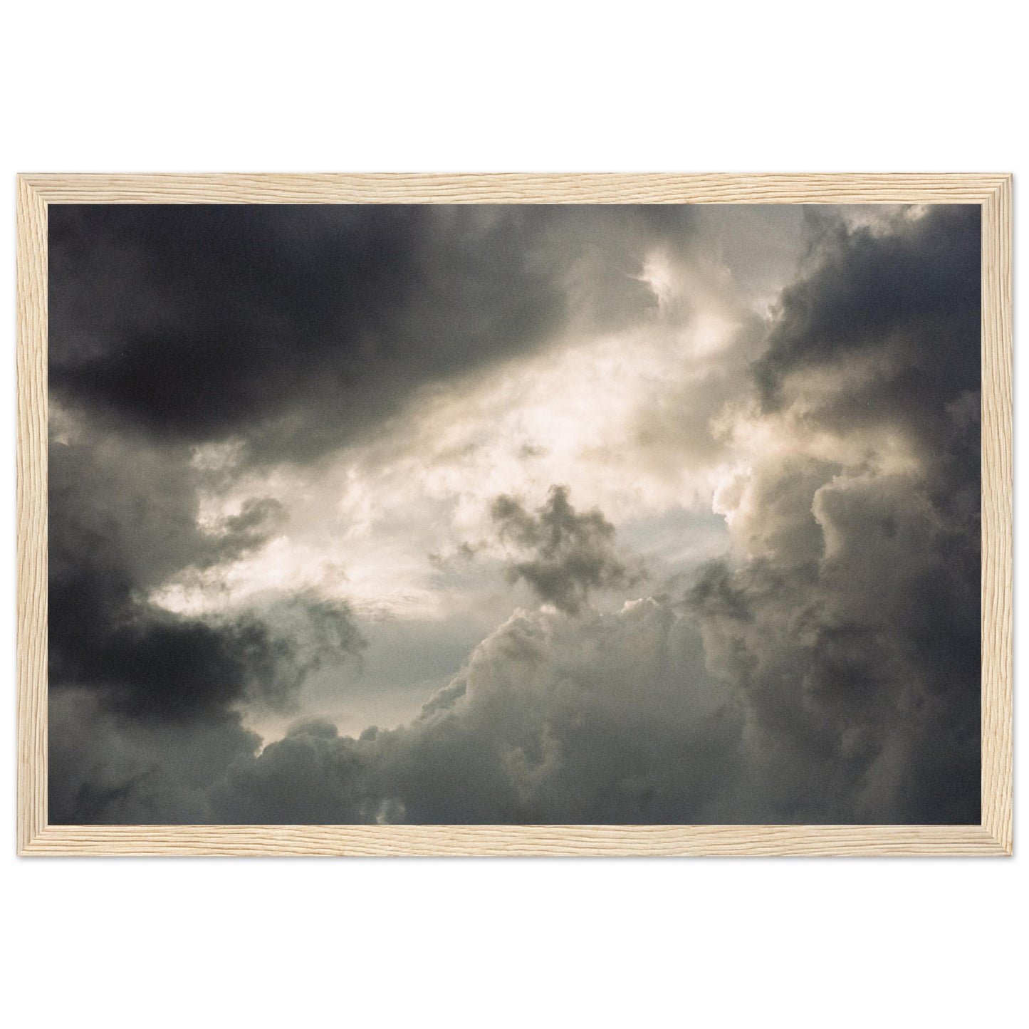 'New Day' - Matte Paper Wooden Framed Print