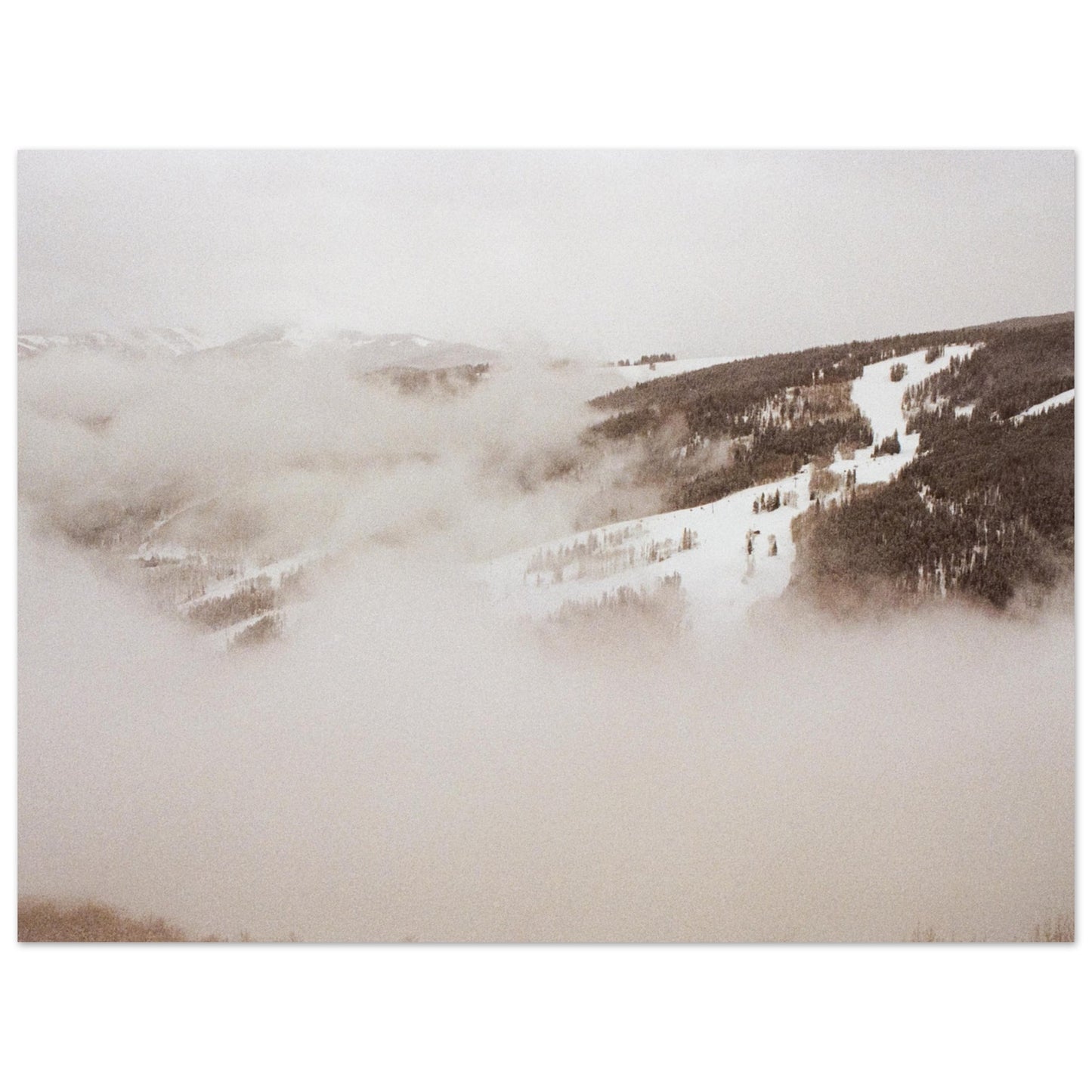 ‘Cold Slopes’ - Matte Paper Print