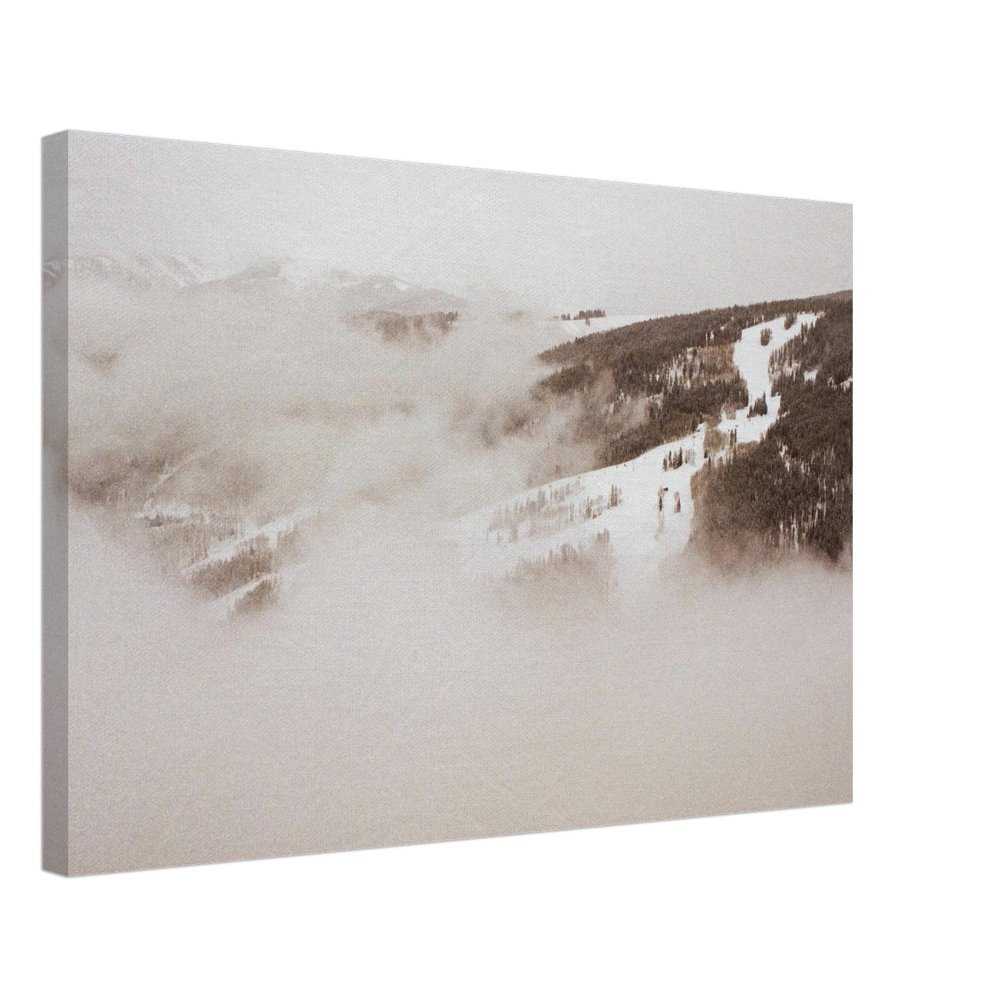 ‘Cold Slopes’ - Canvas Print