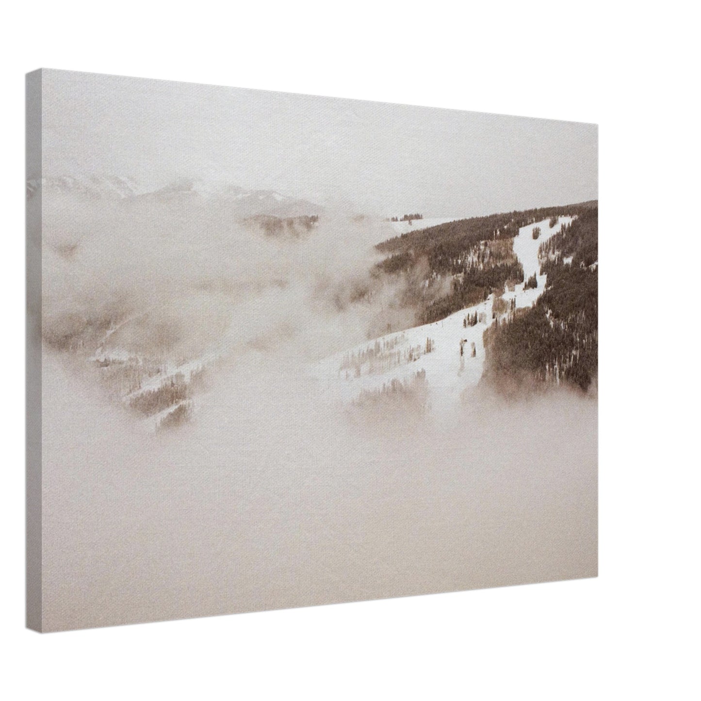 ‘Cold Slopes’ - Canvas Print