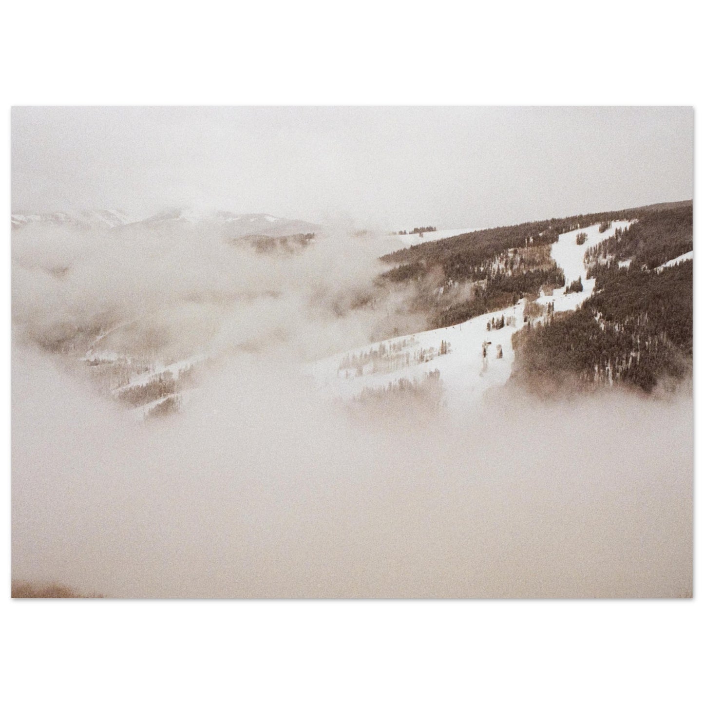 ‘Cold Slopes’ - Matte Paper Print