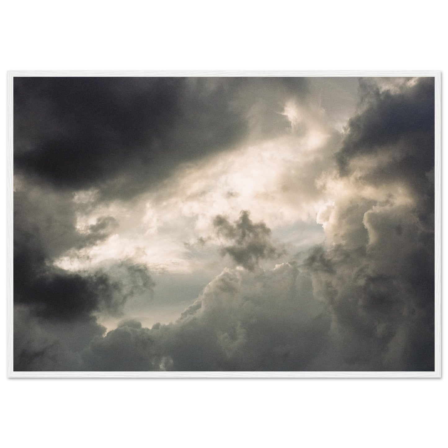 'New Day' - Matte Paper Wooden Framed Print