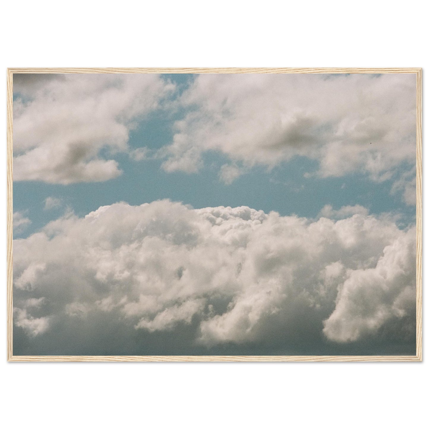 'Open Sky' - Matte Paper Wooden Framed Print