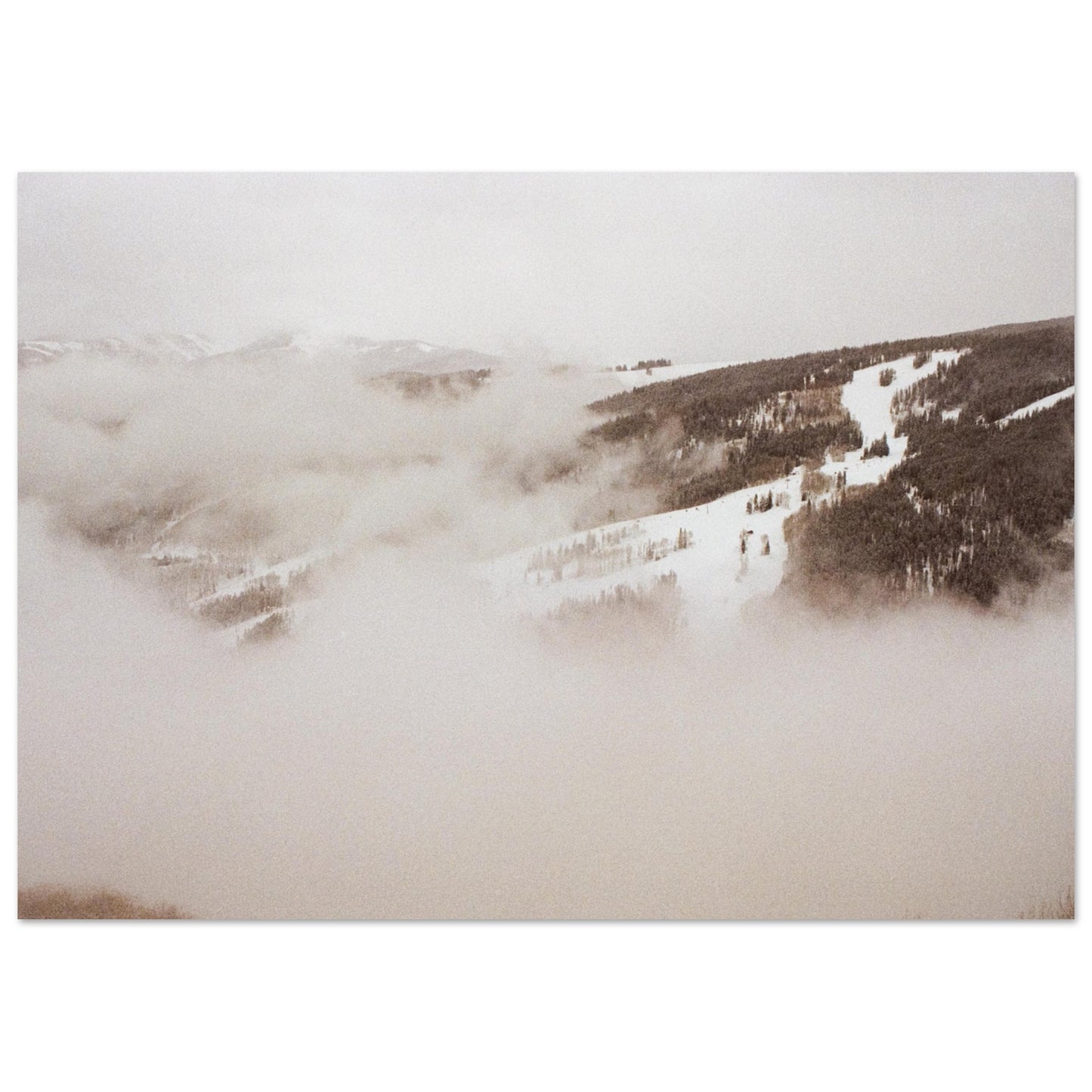‘Cold Slopes’ - Matte Paper Print