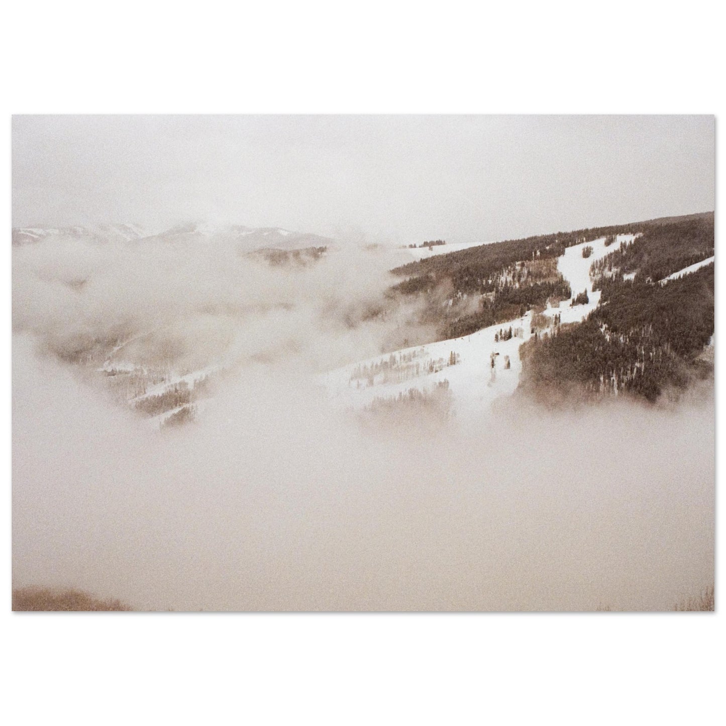 ‘Cold Slopes’ - Matte Paper Print
