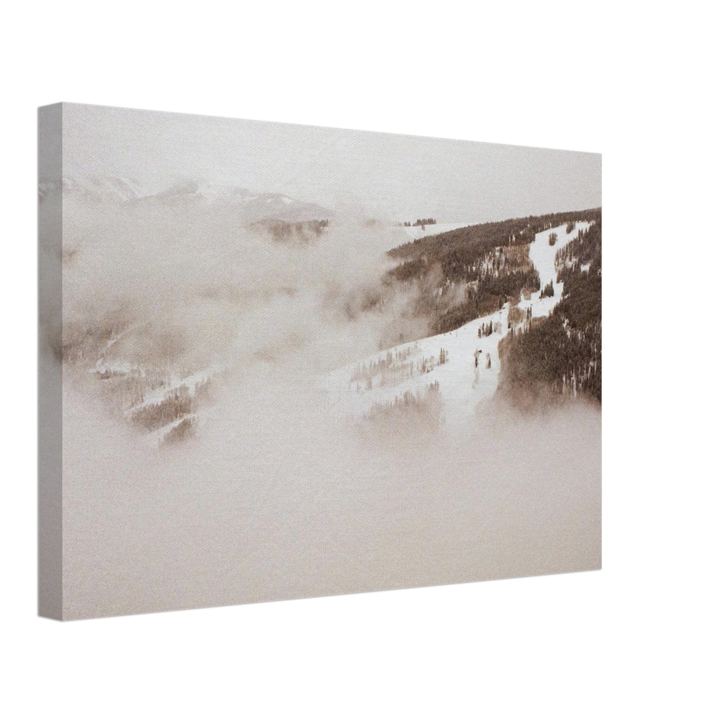 ‘Cold Slopes’ - Canvas Print