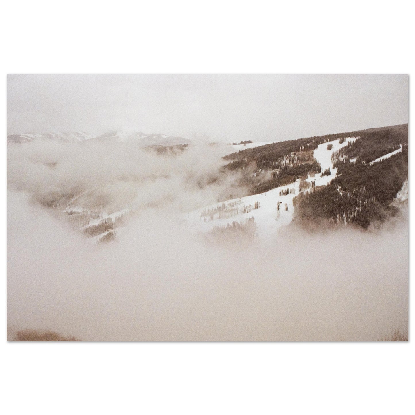‘Cold Slopes’ - Foam Board Print
