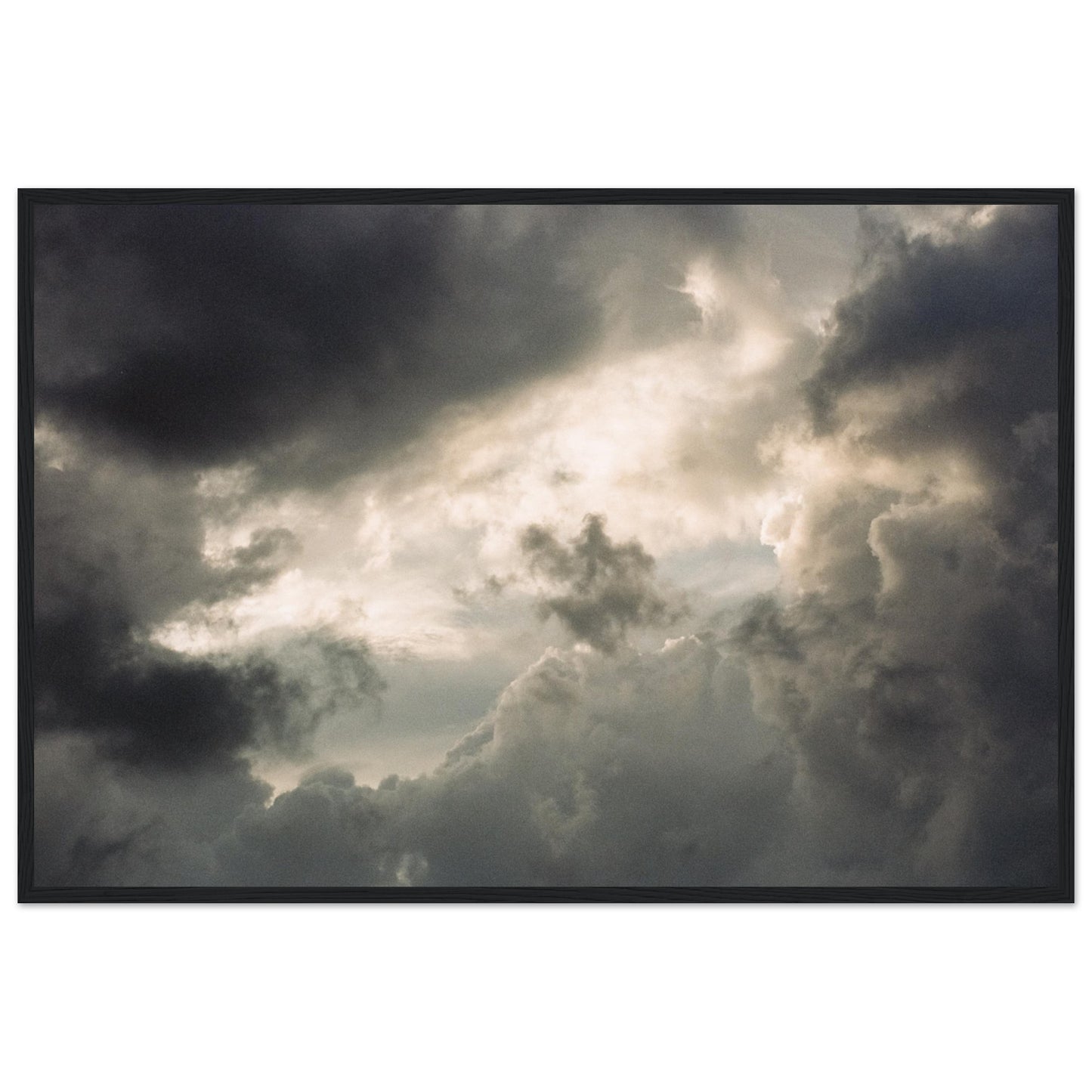 'New Day' - Matte Paper Wooden Framed Print